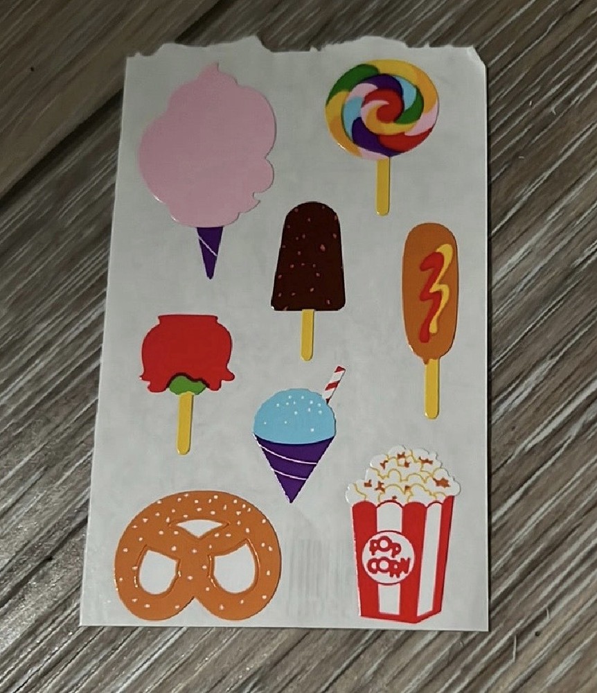 *Mrs. Grossman’s Stickers Food Fair Food 1/2 Sheet