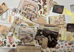 50pcs Small Lot Junk Journal Scrapbook Ephemera