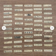 25 MIXED DIGITAL LABELS PIECES STICKERS SCRAPBOOK JUNK JOURNAL SCRAP BOOK A+