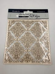 Set of 12 BACKGROUNDS & SHAPES Laser Cut Chipboard for Scrapbooking, NEW