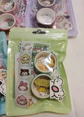Sanrio Hello Kitty Stationery Memo Pad Washi Tape Stickers Enamel Pin and Charms
