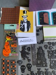 Halloween Scrapbooking & Craft Supplies Lot