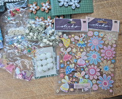 Misc Scrapbooking & Crafts Embellishments & Stickers Lot- 36 New total packages
