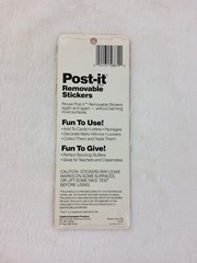 Vintage Christmas Mickey Mouse Removable Stickers Reusable NOS 1990s SEALED