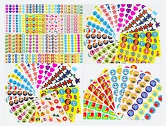 WHOLESALE! Sticker Lot Set Planner Craft Scrapbook Variety Of Themes | 1079+ Pcs