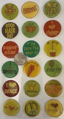 HAPPY SAYING Epoxy Stickers (18pc)Sports•Princess•Chatting •Tiara•Card Making•