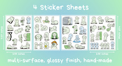 49 Kuromi Sanrio laptop Stickers Cartoon Anime Cute Kawaii Kpop