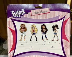 Sandy Lion MGA BRATZ Sticker Bonanza 105+ Stickers and 1 Album NOS damaged box