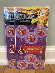 Lot of 45 Retro Style Nostalgic Stink Factory Scratch Sniff Stickers Sealed NIP