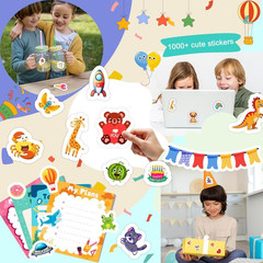 48 Sheets Stickers For Kids Cute Stickers Variety Pack Scrapbooking Teachers New