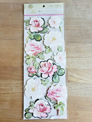 Anna Griffin 3D Floral & Butterfly Sticker Embellishments – Lot of 6 Packs, New