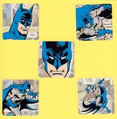 15 Batman Assorted Large Stickers – Party Favors – Superhero