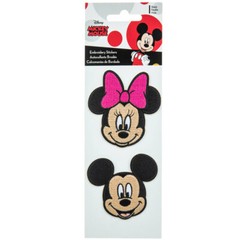 Disney Mickey & Minnie Embroidery Stickers – 2 pcs