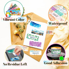zheyistep 480 PCS Bible Verse Stickers, Scripture Stickers | Inspirational Chris
