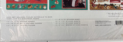 Creative Scrapbook Kit, Punch Studio, Old Style Christmas Santa Stickers Paper