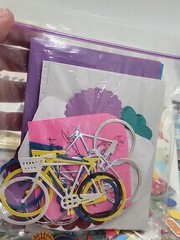 Lot Of Scrapbooking Supplies Crafting, Stickers Card Stock