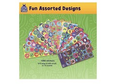 Purple Ladybug Scratch and Sniff Stickers, 1260 Count, 15 Scents