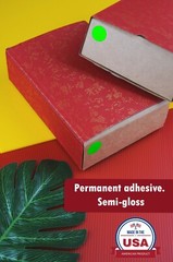 Colored Dot Stickers 3/4 Inch Grey Round Labels (19MM) 2100 Labels on Rolls