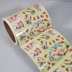 Vintage Frances Meyer Love Notes Floral Sticker Roll Lot of 83 Sheets – READ