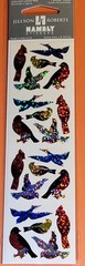 Jillson Roberts Hambly Foiled Multicolor Animals & Insects Stickers S7072