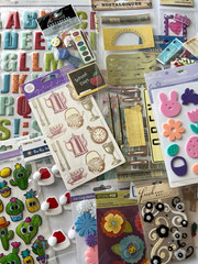 #367 MIXED LOT 50pkgs JOLEE’S FOREVER IN TIME MARTHA STEWART K & COMPANY LETTERS