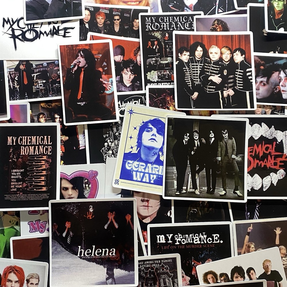 My Chemcial Romance 5 Mystery Stickers