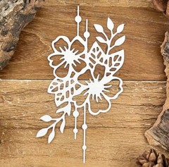 Apple Cherry Blossom Floral Flower Die Cut Card Making Scrapbook Garden Punch