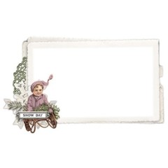 Simple Stories ~ SIMPLE VINTAGE WINTER WOODS ~ Chipboard Frames