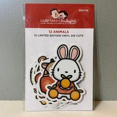 Hubman And Chubgirl Limited Edition Lunar New Year Die Cut Vinyl Stickers Set