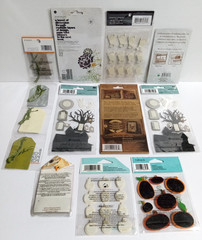 Scrapbooking Sticker Lot 10 Packages Halloween Ghost Bats Spider Dimensional b)