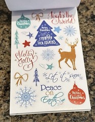 Hobby Lobby CHRISTMAS 2021 Sticker Book Holiday Winter Alphabet 872 Pieces