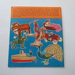 Discover Toys Of the Past Whitman Sticker Fun Vintage Book #1679
