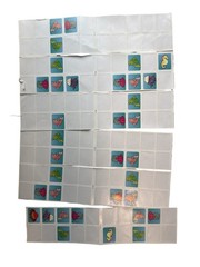 Vintage 90s Sticker Lot Animals Smiley Floral Eureka School Stickers Stash