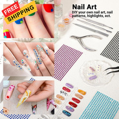 Gartful 3mm Gem Stickers, 5400PCS 3mm, Yellow,blue,green,white,rose,purple