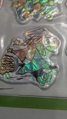 Vintage Halloween 3 dimensional Puffy Stickers Sparkly Effect Lot 2 Packs China