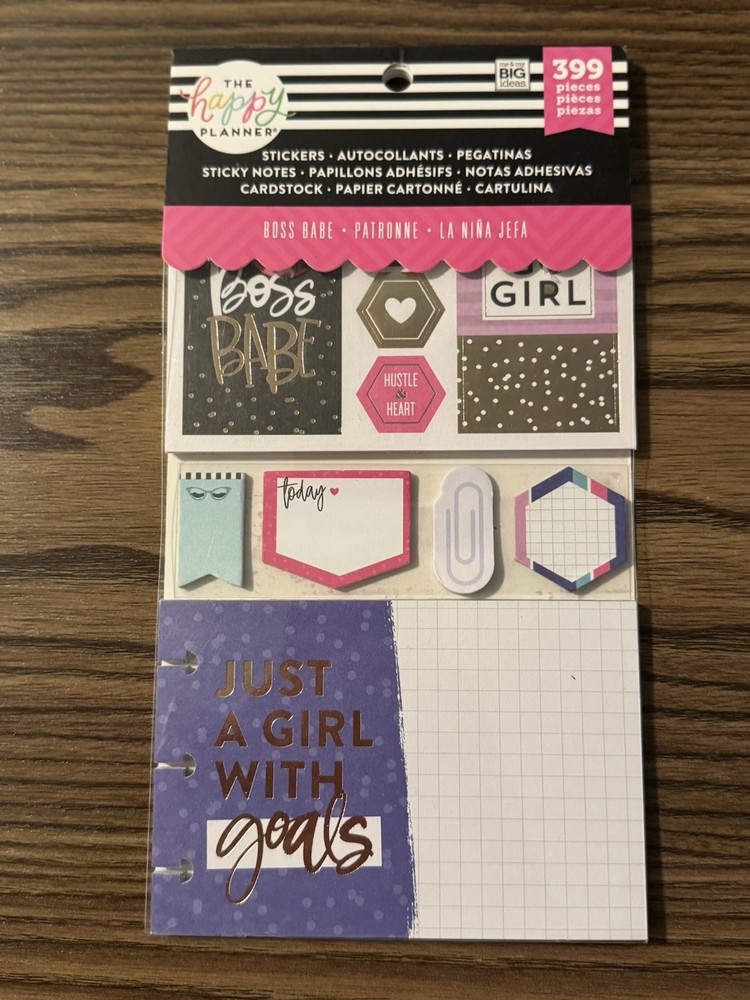 The Happy Planner Boss Babe Multipack 399 Pieces PLMP-04