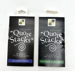 2 Pack Quote Stacks Sticker Book Celebrations & Holidays & Seasons