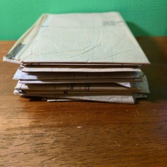 Sewing Pattern Paper Tissue Ephemera Junk Journal Collage 12 oz