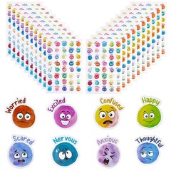 800Pcs Emotion Stickers for Kids, Classroom Rewards, DIY Labels