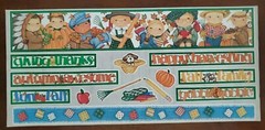 Tie Me to The Moon The Dimple Street Gang AUTUMN sticker sheet