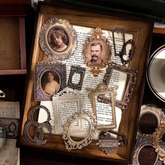 30 Steampunk Mechanical Clock Stickers for DIY Scrapbook Journal Embellishment