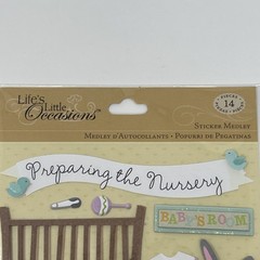 Preparing The Nursery Baby’s Room Scrapbooking Stickers Life’s Little Occasions