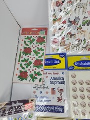 Scrapbooking Stickers Lot Word Bubble Family Phrase Stickabilities Sports 19