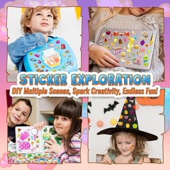 Lightweight, Non-Toxic 3D Animal Stickers – 3200+ Pieces for Fun Learning