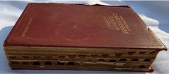 1933 Funk Wagnalls Dictionary Vintage Map Illustrated Pages Junk Journal READ