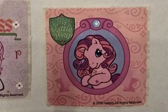 Vintage Smile Makers My Little Pony Stickers Lot of 5 2.5 x 2.5 Inches