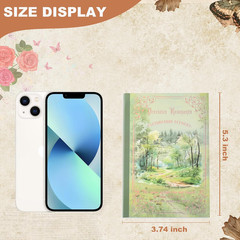 Plant Landscape Scrapbook Stickers 36 Sheets 200 Pre-Cut Washi Stickers for Jour
