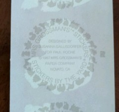 Vintage Mrs. Grossman’s Sticker Strips New PANDA Bears 4 Mods