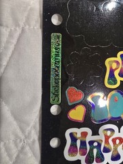 Vintage Stickopotamus Binder Stickers Lot Holographic 90s Y2K Peace Love Flower