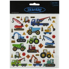 Multicolored Stickers Transportation